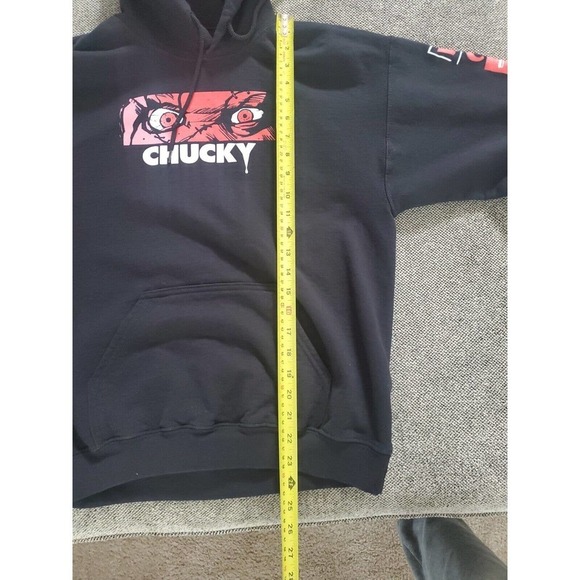 Chucky Official Movie Merch Pullover Hoodie M Rare Find - Picture 7 of 9